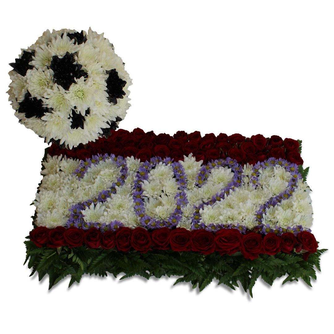 Football-themed Flowers