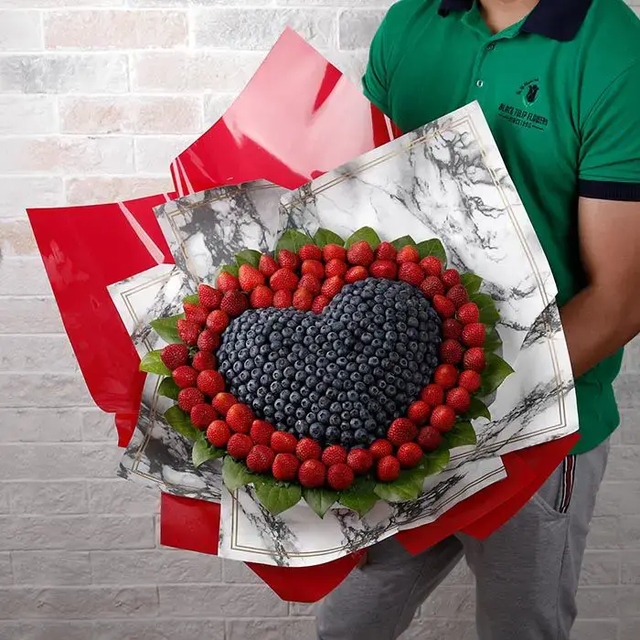 Strawberry and Blueberry Bouquet